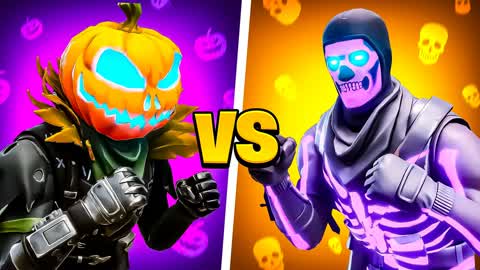 👻 OG PUMPKIN VS SKULL TROOPER🔫