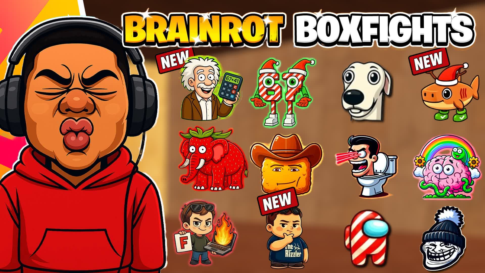 🧠FUNNY BRAINROT MEMES BOXFIGHT📦