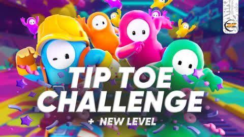 Fall Guys Tip Toe Challenge