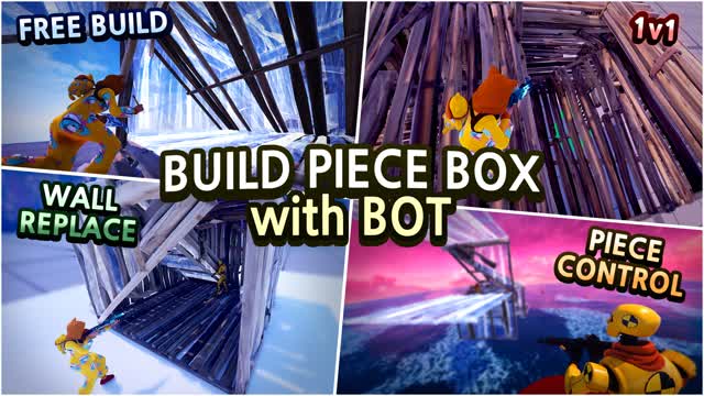 BUILD PIECE BOX Practice with BOT & 1v1