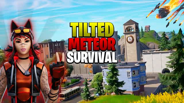Tilted Meteor Survival