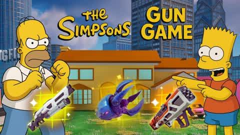 THE SIMPSONS GUN GAME ONE SHOT 2600-7743-7219 by alexmaxfp