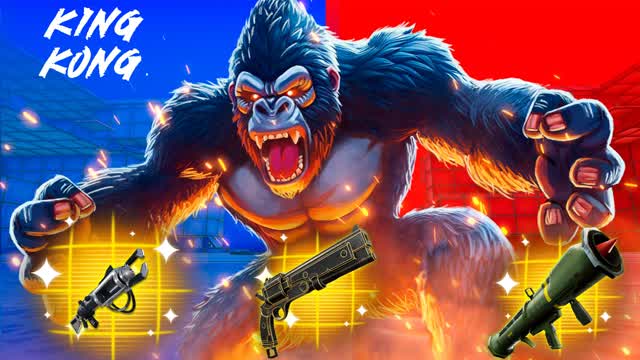 CRAZY KONG RED VS BLUEđŠ