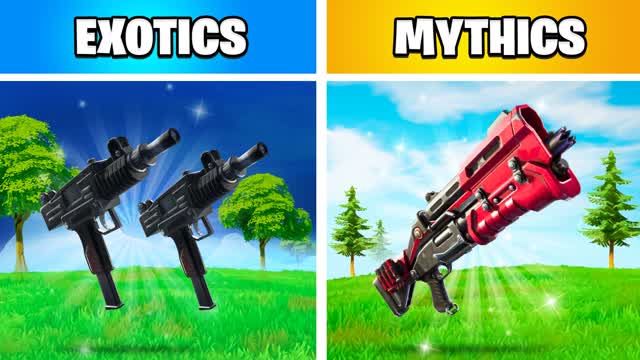 EXOTICS VS MYTHICS