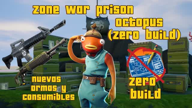 zone war prison octopus (zero build) đ