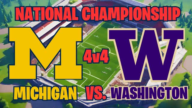 🏈4v4 Michigan Vs. Washington 🏈