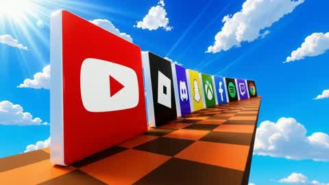 GUESS THE LOGO 🔎 MINIGAME DEATHRUN 🌈