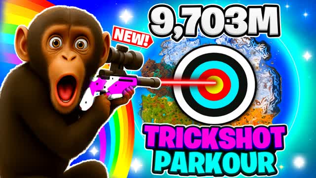 MEGA TRICKSHOT PARKOUR 🎯 EASY