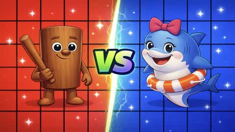 RED VS BLUE🔴🔵 CRAZY TUNG VS TRALALA