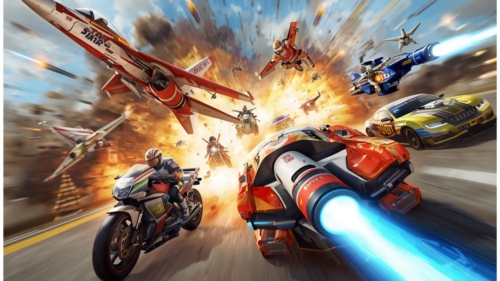 ZONE BATTLE STAR CARGAME