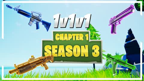 1v1v1 Chapter 1 Season 3 | FFA PvP Arena