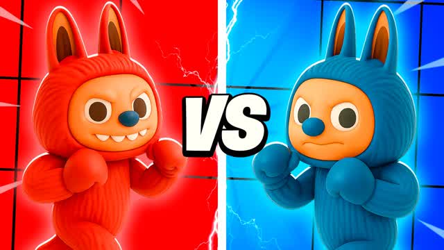ULTRA LABUBU RED VS BLUE đŽđ”
