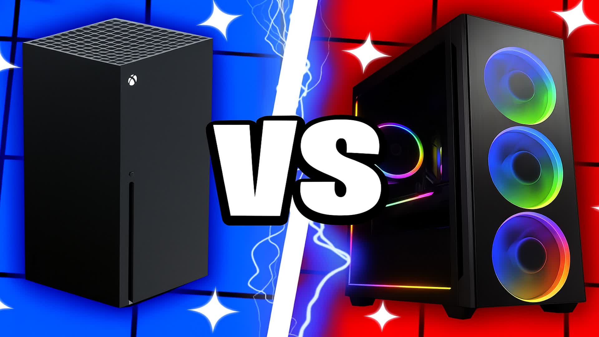 PC VS XBOX ⭐ RED VS BLUE 🔴🔵