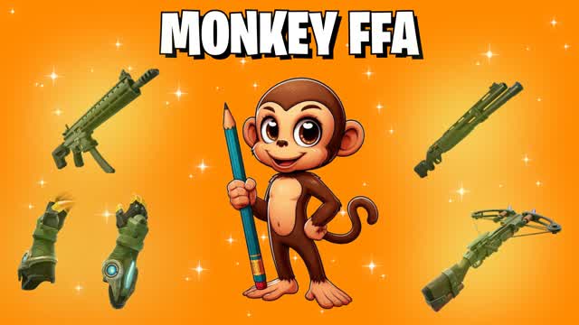 ⭐MONKEY FFA - GUN GAME HERO⭐