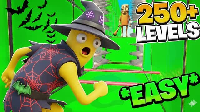 ⭐️EASY PARKOUR DEATHRUN 250+⭐️