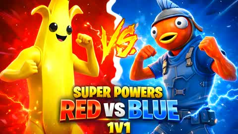 SUPER POWERS Blue Vs Red