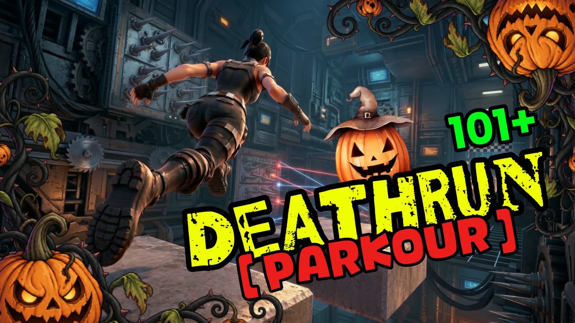 DEATHRUN 101+ [ PARKOUR ]🏃‍♂️⚡