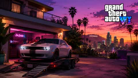 GRAND THEFT AUTO VI GTA6 🌴 MEGA POLICE