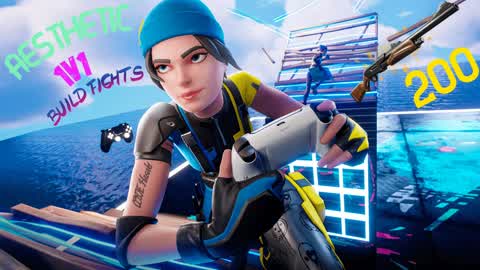 1V1s AESTHETIC BUILD FIGHTS!