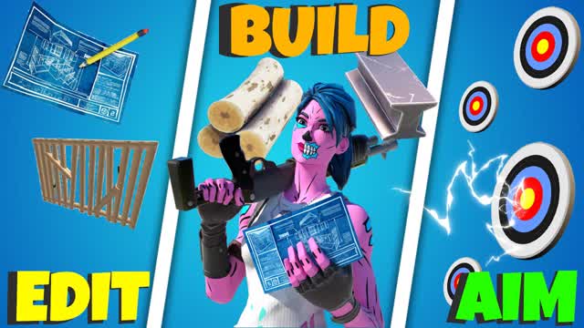 🏆🎯 EDIT & AIM & BUILD GAME 🎯🏆