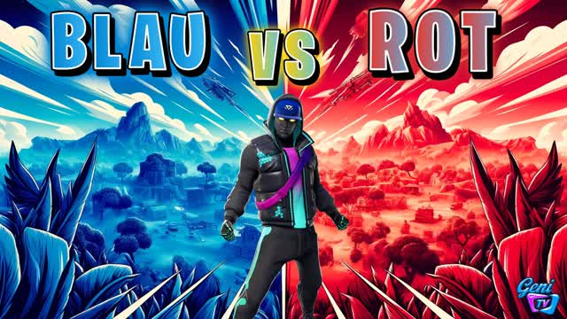 Blau Vs Rot By Geni