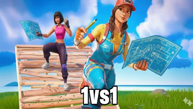 1vs1 CONSTRUCTION FIGHT WITH ALL WEAPONS