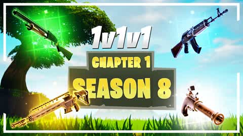 1v1v1 Chapter 1 Season 8 | FFA PvP Arena