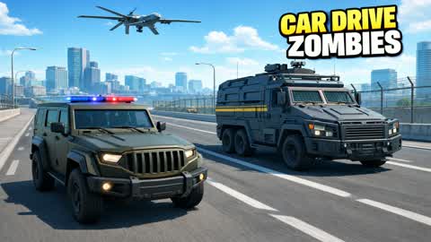 🧟 CAR DRIVE ZOMBIES CITY TRAP DEFENSE🎵