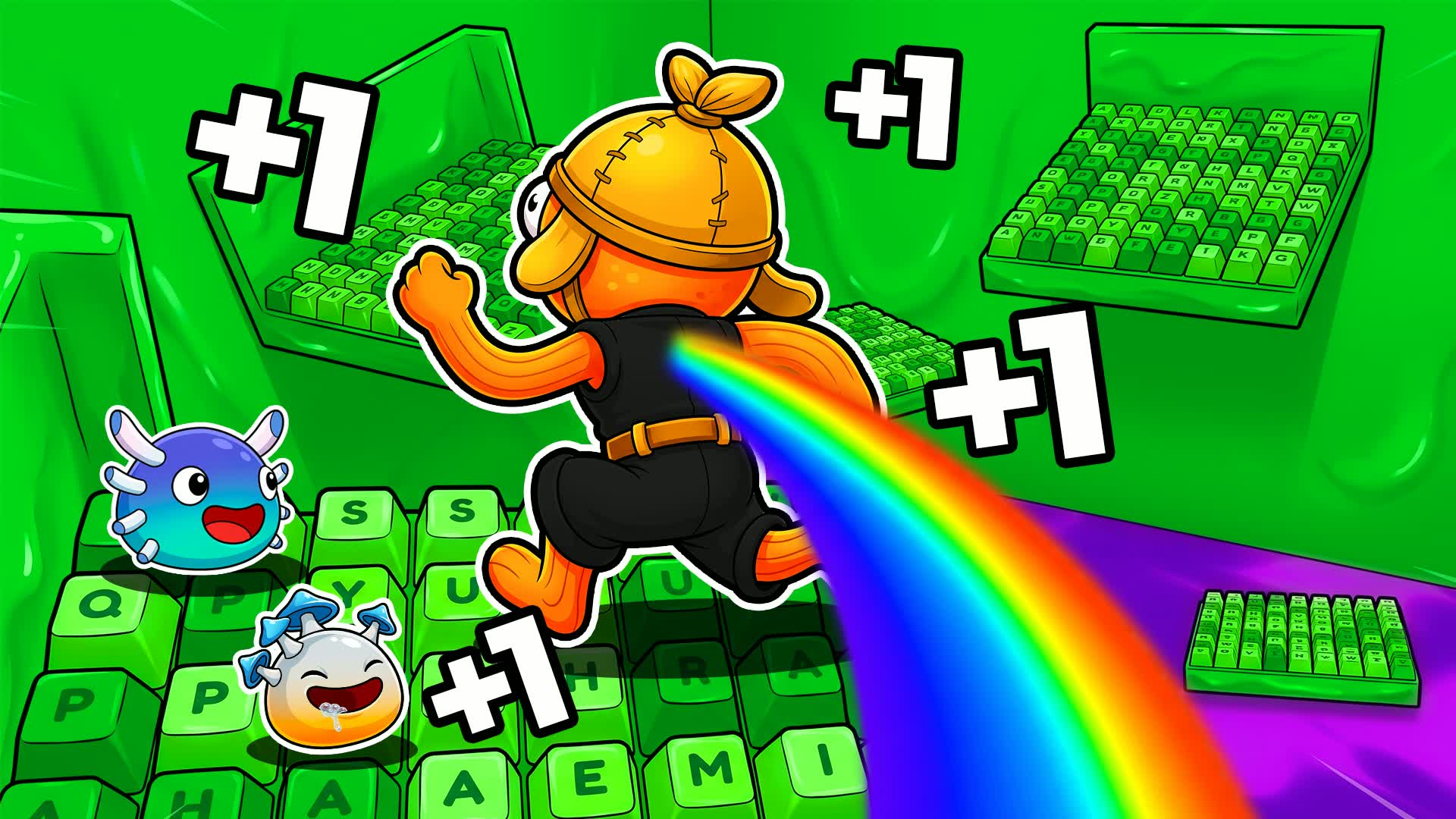 +1 Speed Keyboard Slime [SRA]