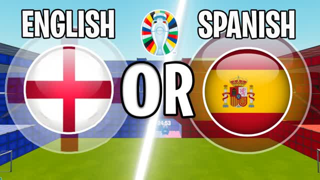 English or Spanish - RED VS BLUE🔴🔵