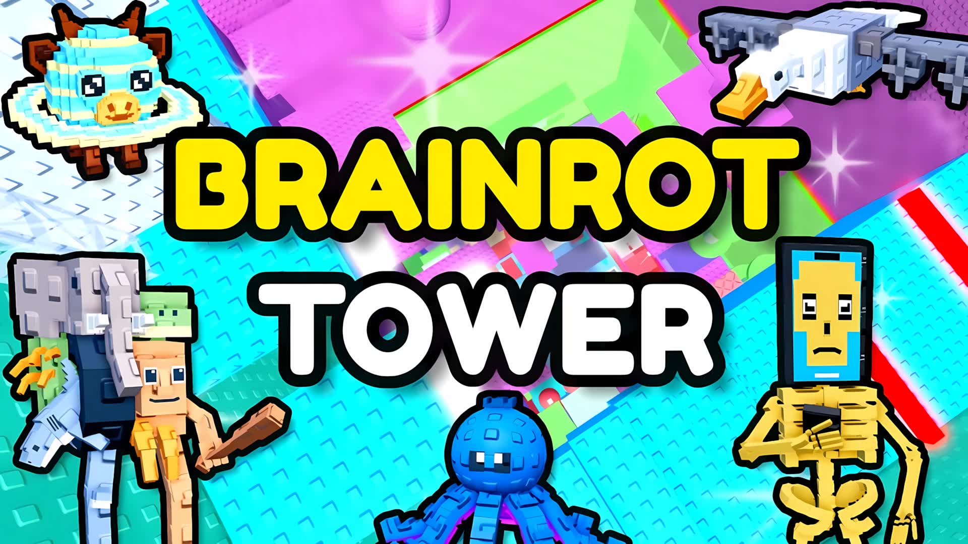 BRAINROT SLAP TOWER HAPPY RUSH