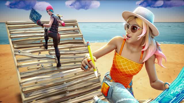 ¡NEW GUNS! 1V1 BUILD FIGHTS!🎯🏝️