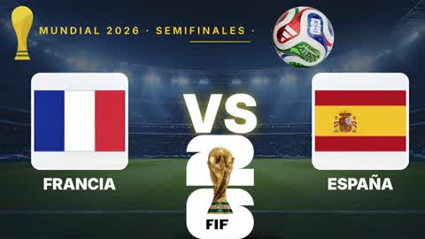 ESPAÑA vs FRANCIA COPA DEL MUNDO 2026