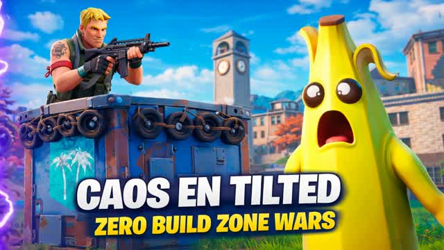 CAOS EN TILTED | ZERO BUILD ZONE WARS