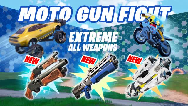 Moto Gun Fight Extreme : All Weapons