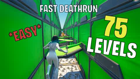 EASY FAST DEATHRUN 75 LEVELS! 🏃