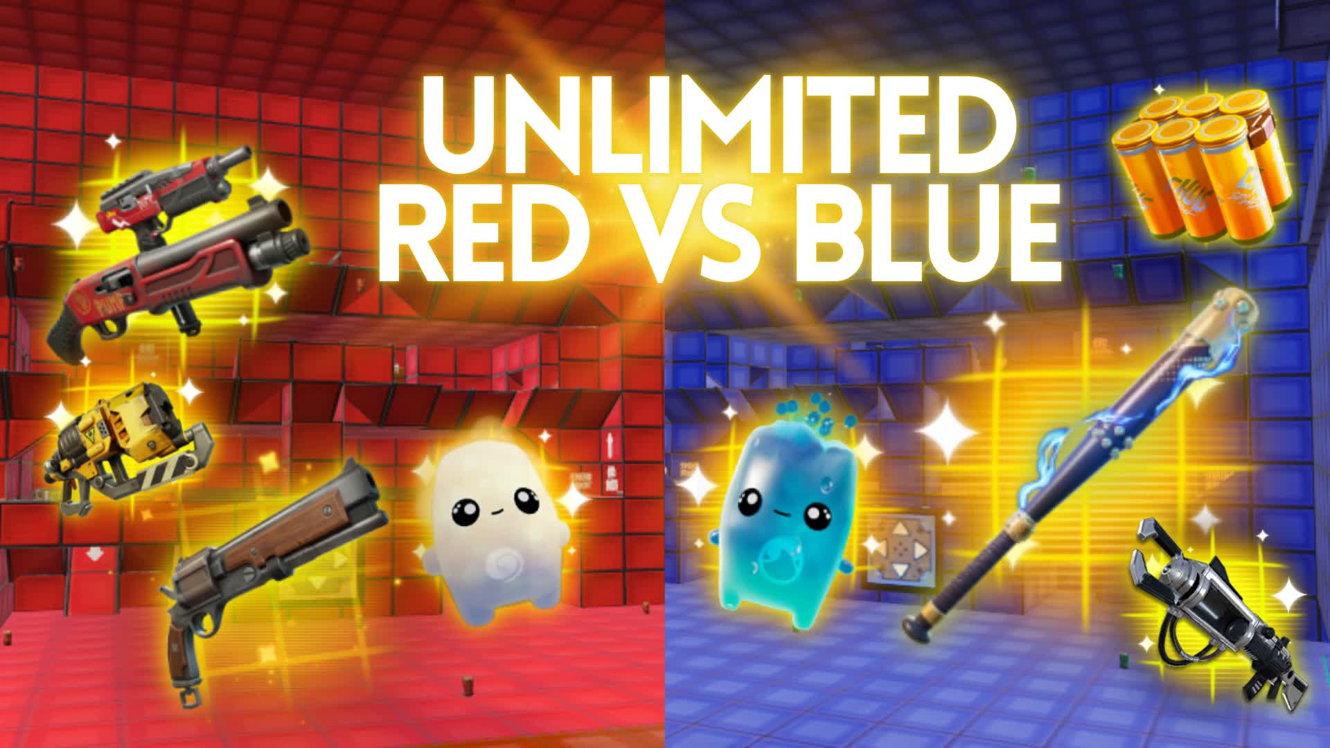 UNLIMITED RED VS BLUE 🔴🔵