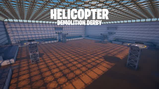 Helicopter Demolition Derby!