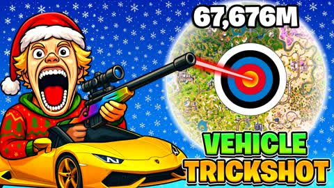 SUPER VEHICLE TRICKSHOT PARKOUR DRIVE