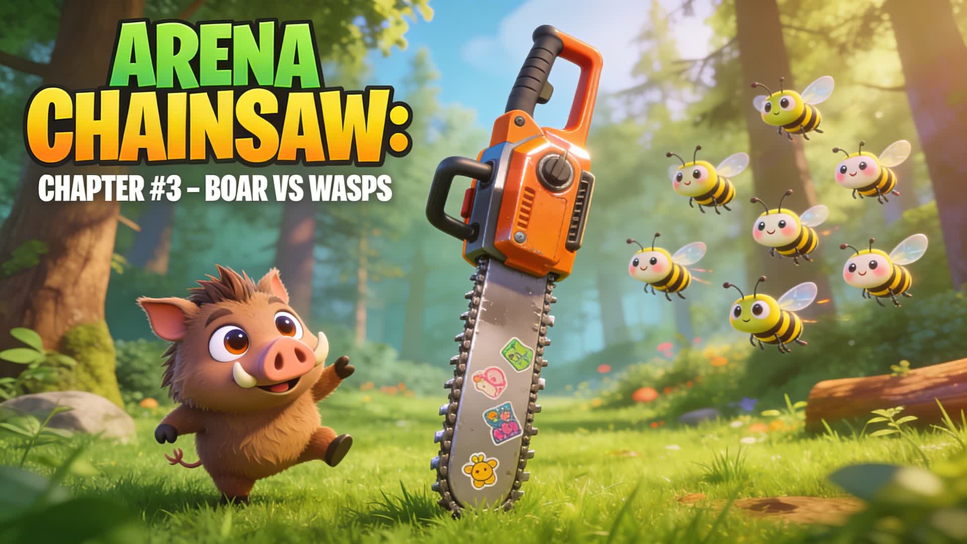 ARENA CHAINSAW: CHAPTER #3 BOAR VS WASPS