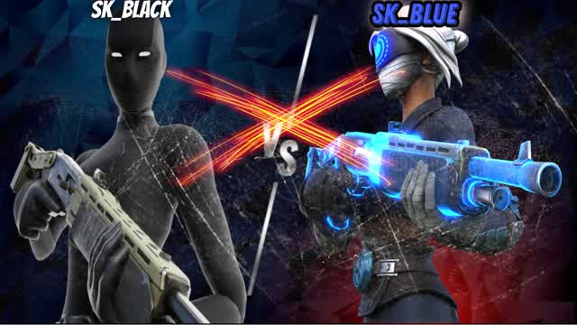 SK_BLACK VS SK_BLUE NO BUILE