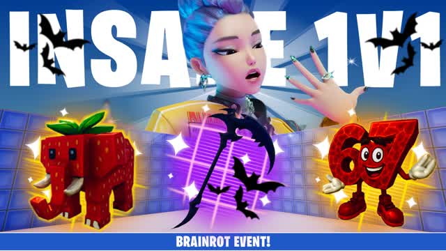 INSANE 1V1 FFA - ALL GUNS & CARS