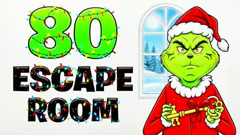 WINTER GRINCH 80+ ESCAPE ROOM 🧠
