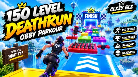 150 LEVEL DEATHRUN đđ | OBBY PARKOUR