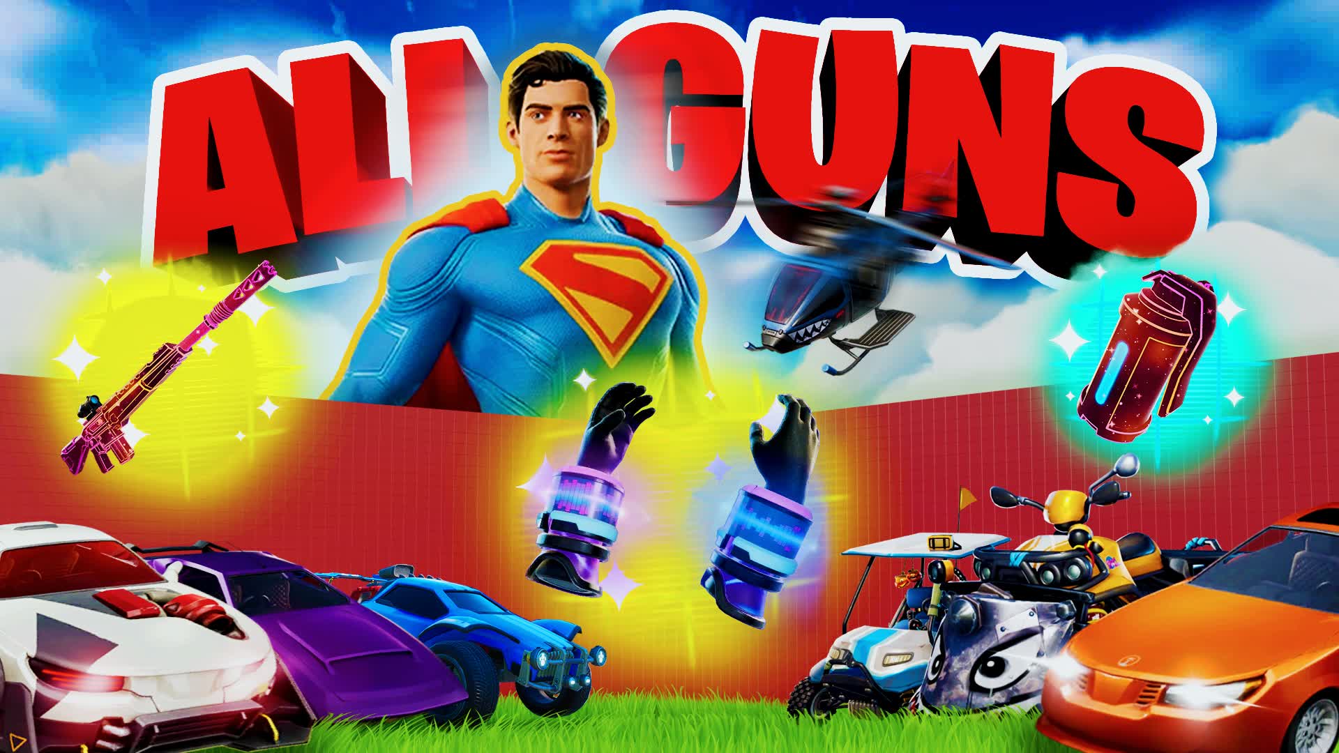 BEST 1V1 ALL GUNS & ALL VEHICLES