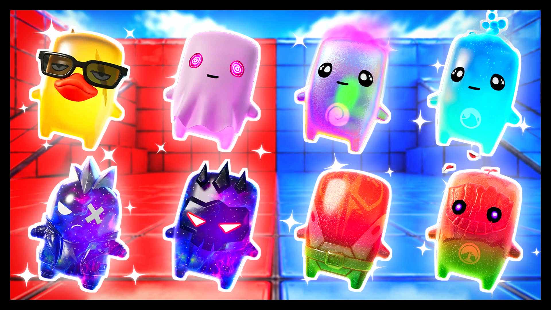 RED VS BLUE WIN THE OPENING 🔴🔵