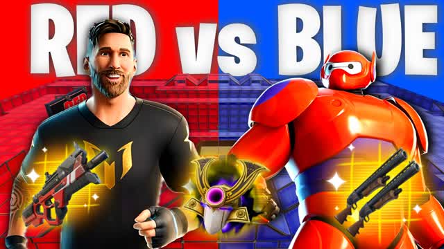 Official RED vs BLUE: Messi vs Baymax