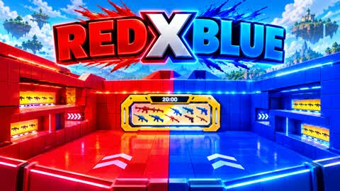 🔥 RED X BLUE — TEAM WAR