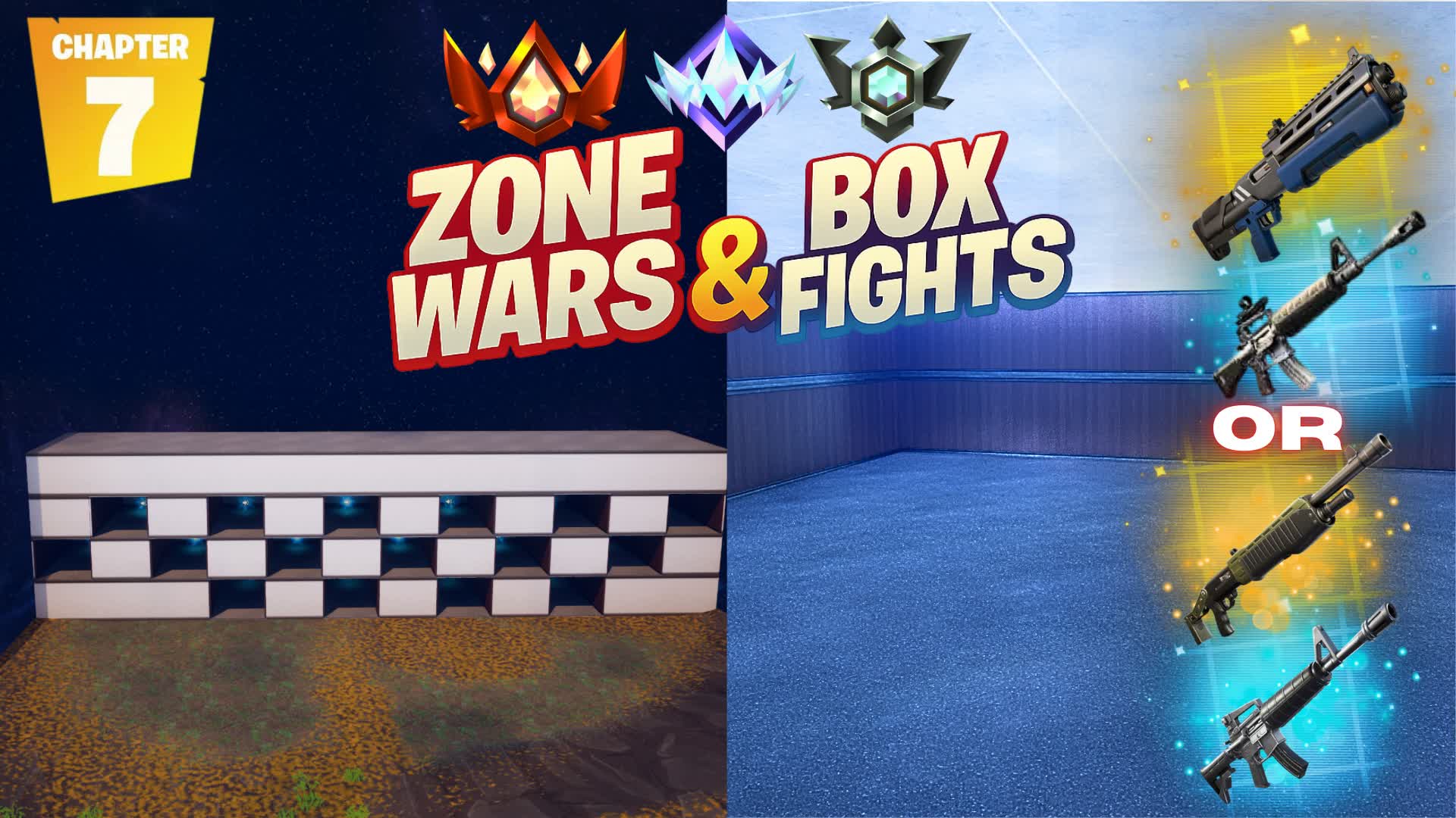 FFA -📦BOX FIGHTS & ZONE WARS🌀[CH7]