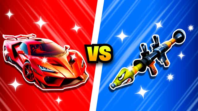 CARS VS ROCKETS🔴🔵